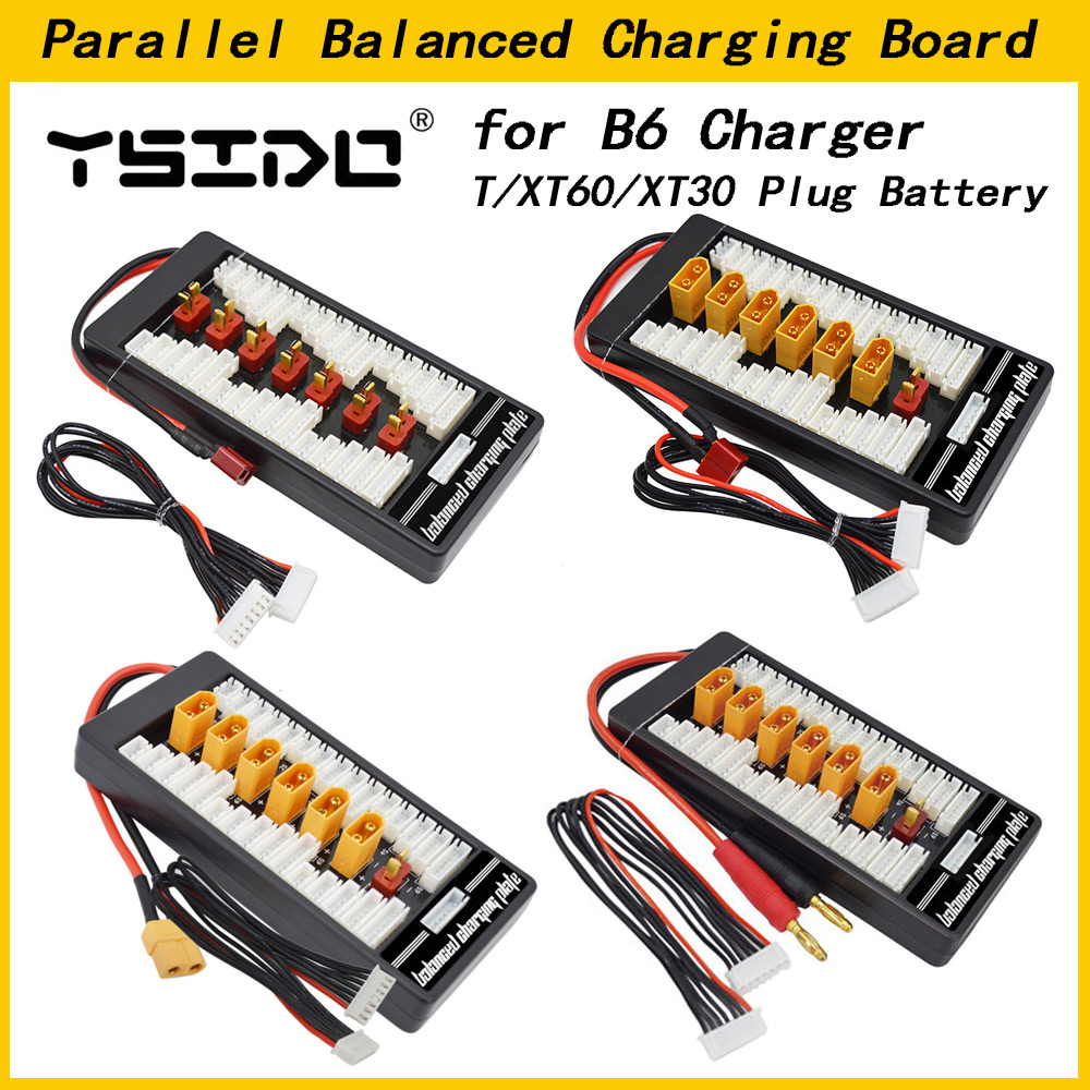 12S Lipo Battery Balancing Board - Papan pengisi daya pelat seimbang paralel