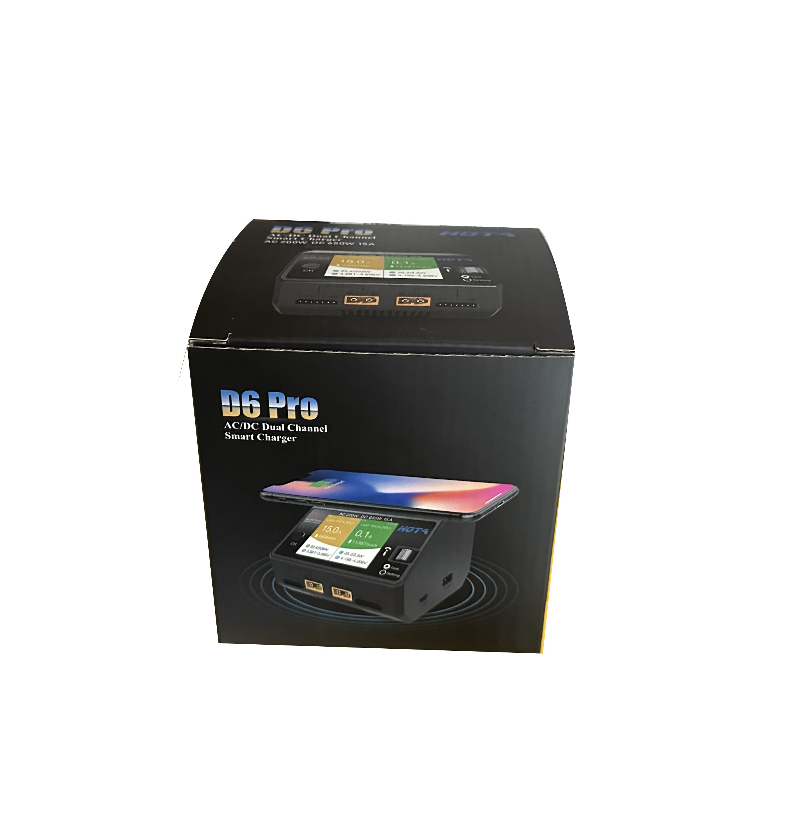Hota D6 Pro Dual Lipo Charger - Pengisi Daya Dual Channel HOTA D6