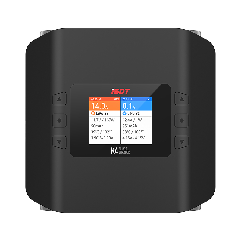 ISDT K4 Pengisi dan Pengosong  - Isdt K4 Dual Lipo Charger ulasan dan harga