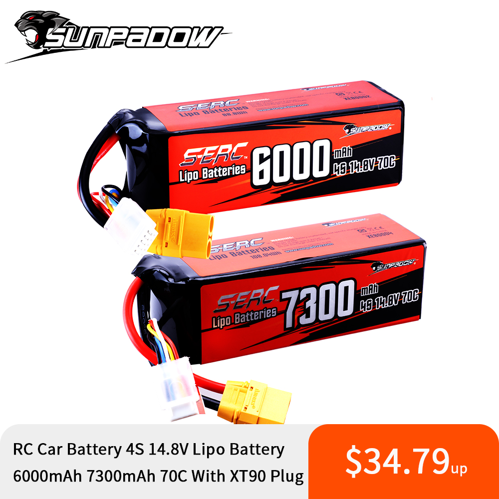 Sunpadow 4S Baterai Lipo Untuk - 4S Lipo Battery 14.8V 6000Mah ulasan dan harga