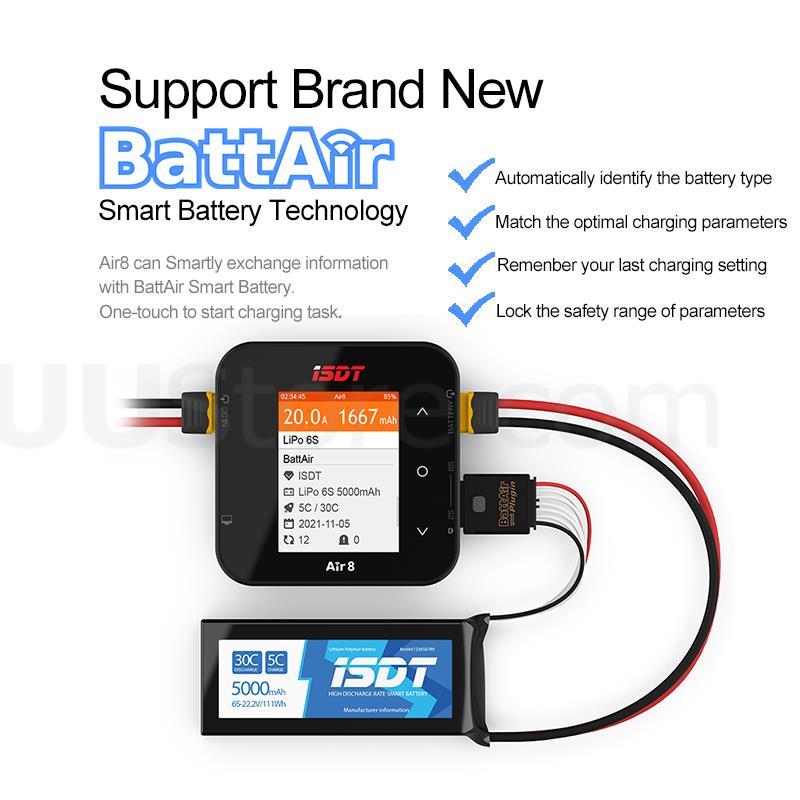 Pengisi Daya Baterai Keseimban - Isdt Air8 8S Lipo Charger ulasan dan harga