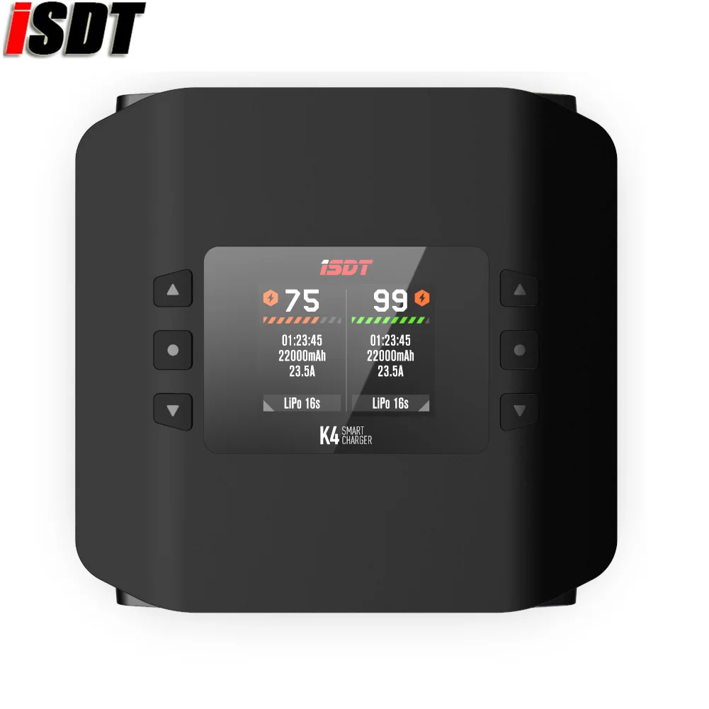Pengisi daya baterai ganda K4, - Isdt K4 Dual Lipo Charger ulasan dan harga