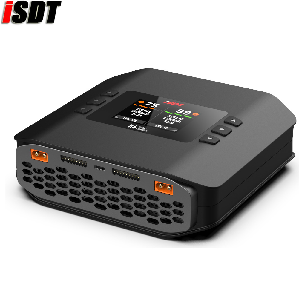 ISDT K4 Pengisi Baterai RC Cer - Isdt K4 Dual Lipo Charger ulasan dan harga