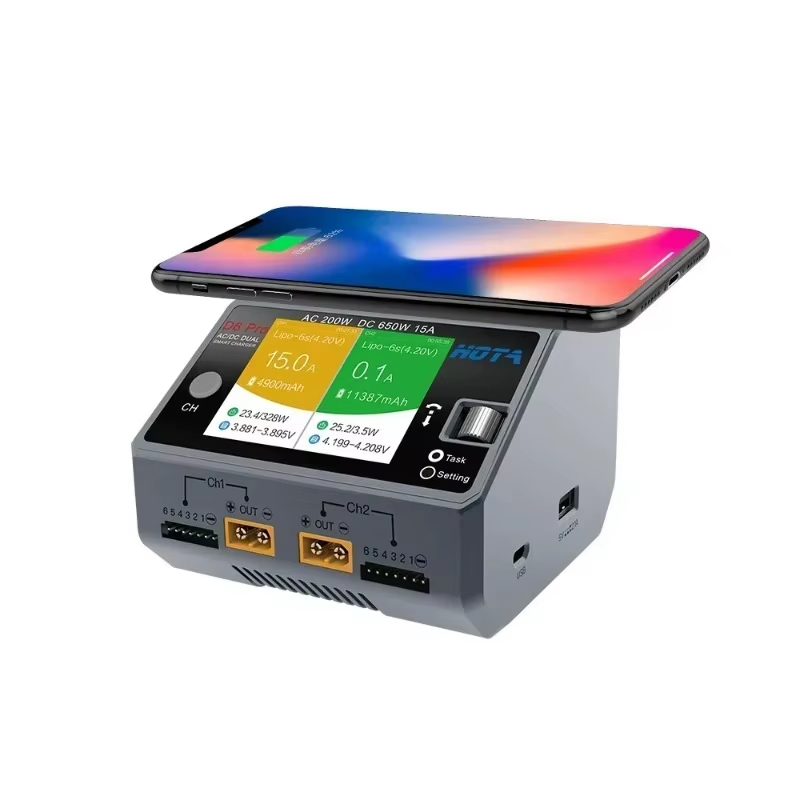 Pengisi Daya Dual Channel HOTA - Hota D6 Pro Dual Lipo Charger ulasan dan harga