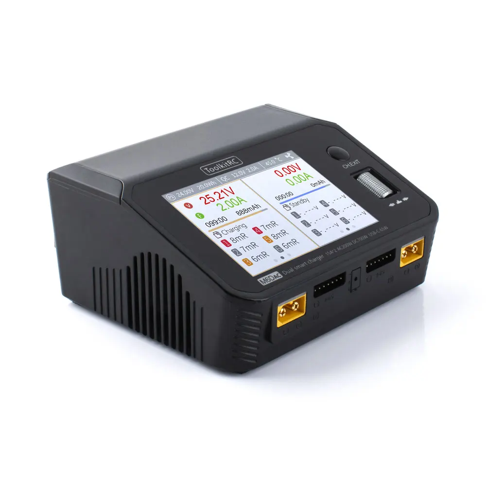 ToolkitRC M6DAC AC 200W DC 700 - Toolkitrc M6Dac Smart Charger ulasan dan harga
