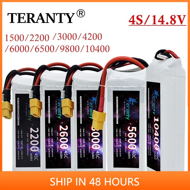 Baterai LiPo RC 14.8V 4S 1500m - 4S Lipo Battery 14.8V 6000Mah ulasan dan harga