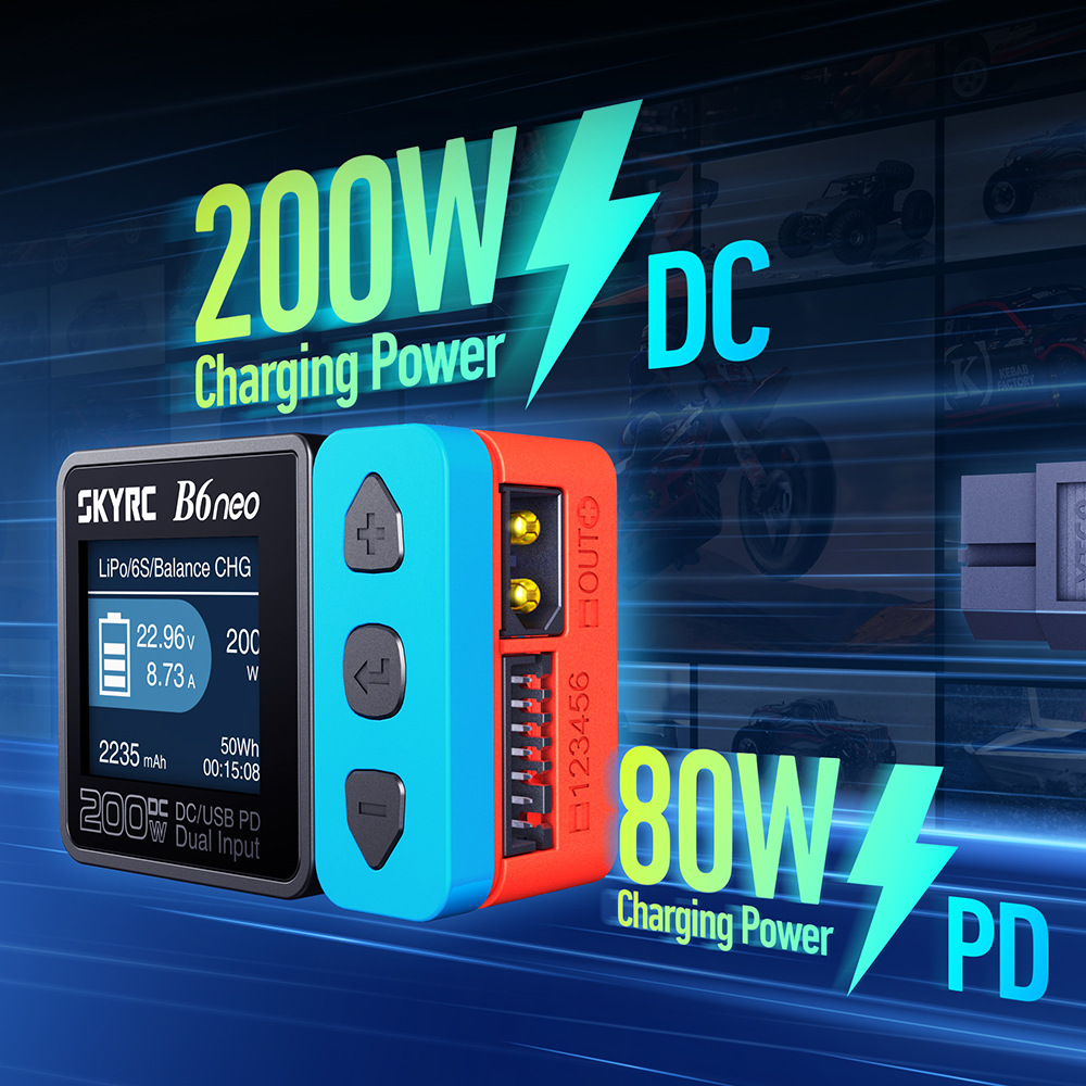 SkyRC B6 Neo Pengisi Daya Cerd - Skyrc B6 Neo Smart Charger ulasan dan harga