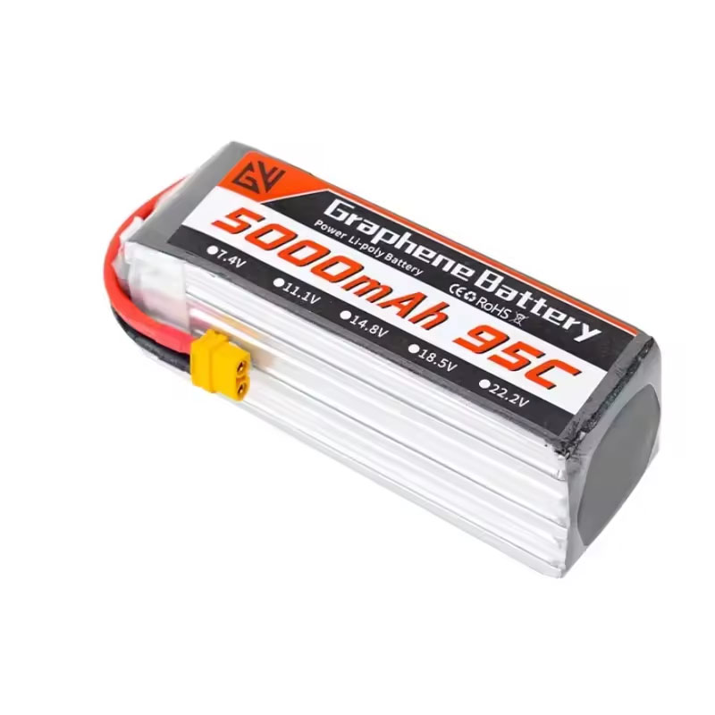 Baterai Lipo 6S 5000mAh XT60 X - 6S Lipo Battery 22.2V 5000Mah ulasan dan harga