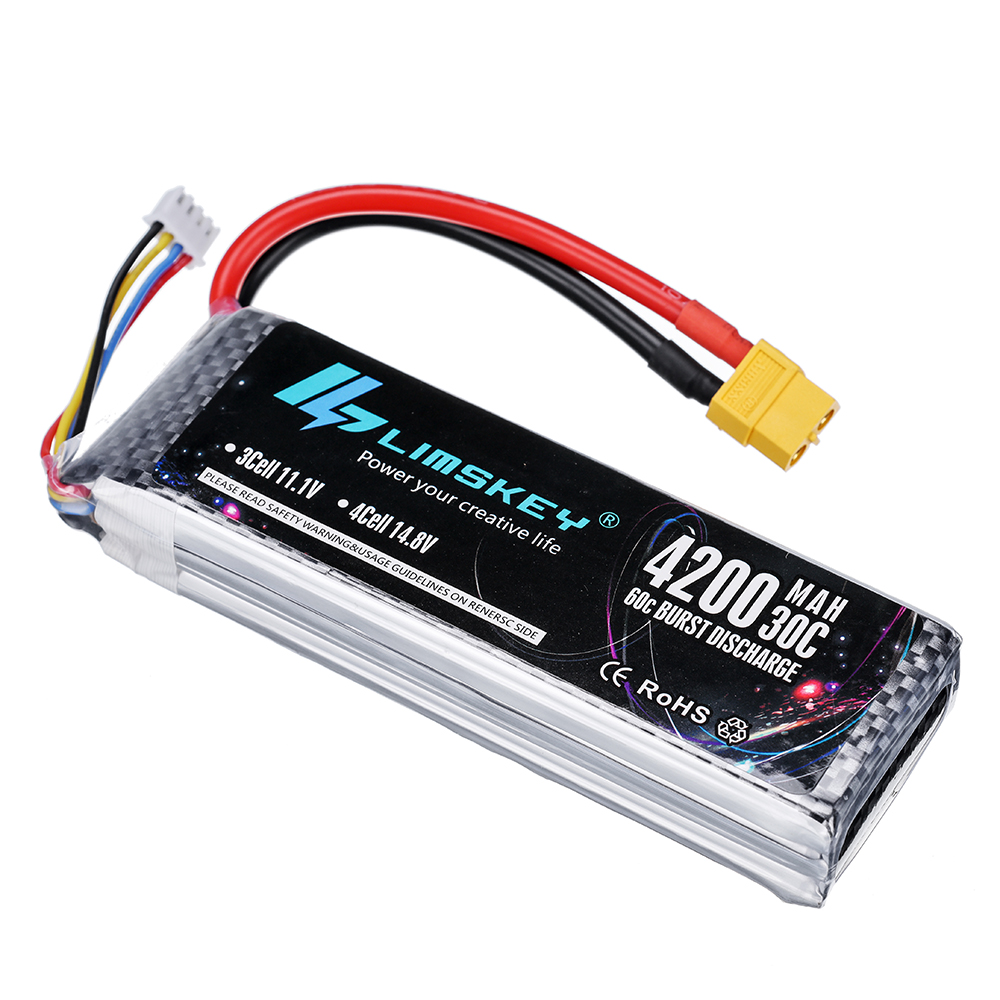 Baterai Lipo 2S 3S 4S 7.4V 11. - 4S Lipo Battery 14.8V 6000Mah ulasan dan harga